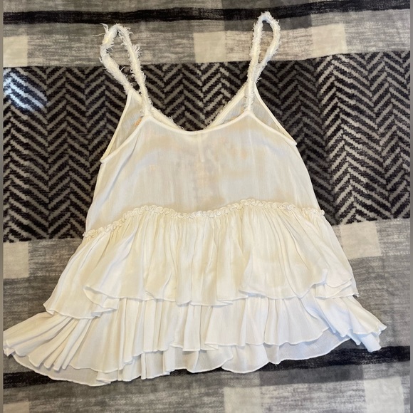 Free People Multilayer Chiffon Tank Top - Picture 5 of 5
